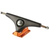 Gullwing Trucks Chargers Black / Orange Skateboard Reverse Kingpin Trucks - 7.25" Hanger 10.0" Axle (Set of 2)