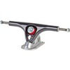 Paris Truck Co. V2 180mm 50 Degree Black / Raw Skateboard Reverse Kingpin Trucks - 7.0" Hanger 9.75" Axle (Set of 2)