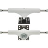 Slappy Truck Company ST1 Classic Painted White / Black Skateboard Trucks - 5.75" Hanger 8.5" Axle (Set of 2)