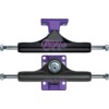 Slappy Truck Company Bam Margera ST1 Classic Hollow Black / Purple Skateboard Trucks - 5.4" Hanger 8.0" Axle (Set of 2)