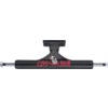 Slappy Truck Company ST1 Inverted Hollow Heroin Curb Killer 2 Black / Red Skateboard Trucks - 7.68" Hanger 10.5" Axle (Set of 2)