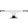 Tensor Trucks Alloy White / Black Skateboard Trucks - 5.0" Hanger 7.75" Axle (Set of 2)