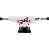There Skateboards CSX White / Black Skateboard Trucks - 5.0" Hanger 7.75" Axle (Set of 2)