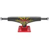 Thunder Trucks 148 Team No Mercy Black / Red Skateboard Trucks - 5.5" Hanger 8.25" Axle (Set of 2)