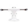 The Heated Wheel Skateboards Polarizer White Mini Trucks 4.5" Axle (Set of 2)