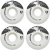 Warehouse Polished Trucks with 52mm White Street Eagles Wheels & Bearings Combo - 5.0" Hanger 7.75" Axle (Set of 2)