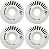 Warehouse Polished Trucks with 53mm White Street Vents Wheels & Bearings Combo - 5.0" Hanger 7.75" Axle (Set of 2)
