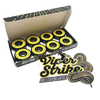 Warehouse Polished Trucks with 52mm White Street Eagles Wheels & Bearings Combo - 5.25" Hanger 8.0" Axle (Set of 2)