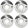 Warehouse Polished Trucks with 52mm White Street Eagles Wheels & Bearings Combo - 5.75" Hanger 8.5" Axle (Set of 2)