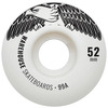 Warehouse Polished Trucks with 52mm White Street Eagles Wheels & Bearings Combo - 5.75" Hanger 8.5" Axle (Set of 2)