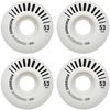 Warehouse Polished Trucks with 53mm White Street Vents Wheels & Bearings Combo - 5.75" Hanger 8.5" Axle (Set of 2)