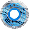Acid Chemical Wheels Jelly Shots White / Black Swirl Skateboard Wheels - 59mm 80a (Set of 4)