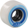 Acid Chemical Wheels Pods Conical White / Blue Skateboard Wheels - 53mm 86a (Set of 4)