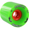 ABEC 11 Centrax HD Lime / Orange Skateboard Wheels - 75mm 74a (Set of 4)
