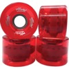 Alva Skateboards Clear Red Skateboard Wheels - 60mm 83a (Set of 4)