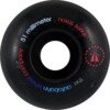 Autobahn Wheel Company Nexus Black Skateboard Wheels - 53mm 100a (Set of 4)