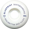 Blueprint Skateboards Mini Heart Navy Skateboard Wheels - 52mm 99a (Set of 4)