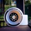 Boa Wheels Constrictor White Skateboard Wheels - 100mm 76a (Set of 4)