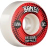 Bones Wheels 100's OG V4 Originals White Skateboard Wheels - 52mm 100a (Set of 4)