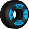 Bones Wheels 100's OG V5 #4 Black / Blue Skateboard Wheels - 53mm 100a (Set of 4)