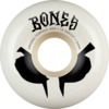 Bones Wheels 100's OG V5 Sidecut Blot White / Black Skateboard Wheels - 54mm 100a (Set of 4)