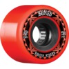 Bones Wheels ATF Rough Rider Runners Red / Black Skateboard Wheels - 59mm 80a (Set of 4)