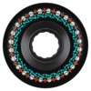 Bones Wheels ATF Rough Rider Skull Bones Black Skateboard Wheels - 59mm 80a (Set of 4)