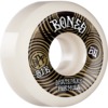 Bones Wheels SPF P5 Ripples White / Gold Skateboard Wheels - 60mm 81b (Set of 4)
