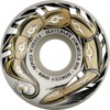 Bones Wheels SPF P5 Scorpeedo White / Gold Skateboard Wheels - 58mm 81b (Set of 4)