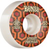 Bones Wheels STF V1 Retros White / Red Skateboard Wheels - 53mm 103a (Set of 4)