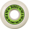 Bones Wheels STF V2 Lock Annuals White / Green Skateboard Wheels - 51mm 99a (Set of 4)