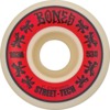 Bones Wheels STF V2 Annuals White / Red Skateboard Wheels - 53mm 103a (Set of 4)
