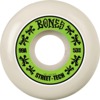 Bones Wheels STF V2 Lock Annuals White / Green Skateboard Wheels - 53mm 99a (Set of 4)