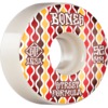 Bones Wheels STF V2 Retros White / Red Skateboard Wheels - 52mm 103a (Set of 4)