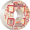 Bones Wheels STF V3 Retros White Skateboard Wheels - 54mm 103a (Set of 4)