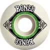 Bones Wheels STF V4 Square Logo Natural / Green Skateboard Wheels - 55mm 99a (Set of 4)
