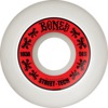 Bones Wheels STF V5 Sidecut Annuals White / Red Skateboard Wheels - 51mm 103a (Set of 4)