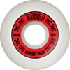 Bones Wheels STF V5 Annuals White / Red Skateboard Wheels - 52mm 103a (Set of 4)
