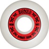 Bones Wheels STF V5 Annuals White / Red Skateboard Wheels - 54mm 103a (Set of 4)