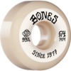 Bones Wheels STF V5 Heritage Roots Natural Skateboard Wheels - 54mm 99a (Set of 4)