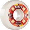 Bones Wheels STF V5 Retros White / Red Skateboard Wheels - 55mm 103a (Set of 4)
