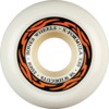 Bones Wheels XF X95 V6 Widecut Tribal White / Orange Skateboard Wheels - 53mm 95a (Set of 4)