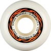 Bones Wheels XF X95 V6 Widecut Tribal White / Orange Skateboard Wheels - 54mm 95a (Set of 4)