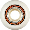 Bones Wheels XF X95 V6 Widecut Tribal White / Orange Skateboard Wheels - 55mm 95a (Set of 4)