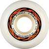 Bones Wheels XF X95 V6 Widecut Tribal White / Orange Skateboard Wheels - 56mm 95a (Set of 4)
