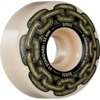 Bones Wheels X-Formula X97 V1 STD Gold Chain / Natural Skateboard Wheels - 52mm 97a (Set of 4)