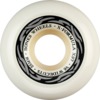 Bones Wheels XF X97 V6 Wide-Cut Sliver White / Silver Skateboard Wheels - 55mm 97a (Set of 4)
