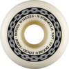 Bones Wheels XF X97 V7 Double-Lock Chain White / Silver Skateboard Wheels - 56mm 97a (Set of 4)