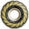 Bones Wheels XF X99 V1 STD Gold Chain Natural Skateboard Wheels - 53mm 99a (Set of 4)