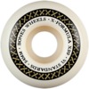 Bones Wheels XF X99 V1 STD Bone Cross White / Gold Skateboard Wheels - 54mm 99a (Set of 4)